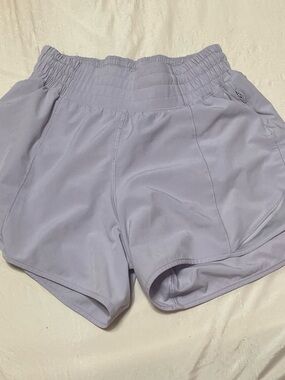 lululemon Lavender High-Rise Athletic Shorts
